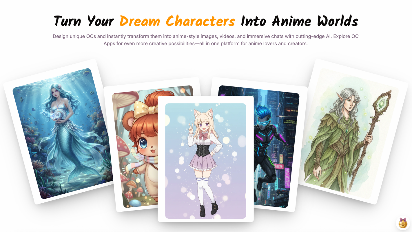 Turn Your Dream Characters Into Anime Worlds