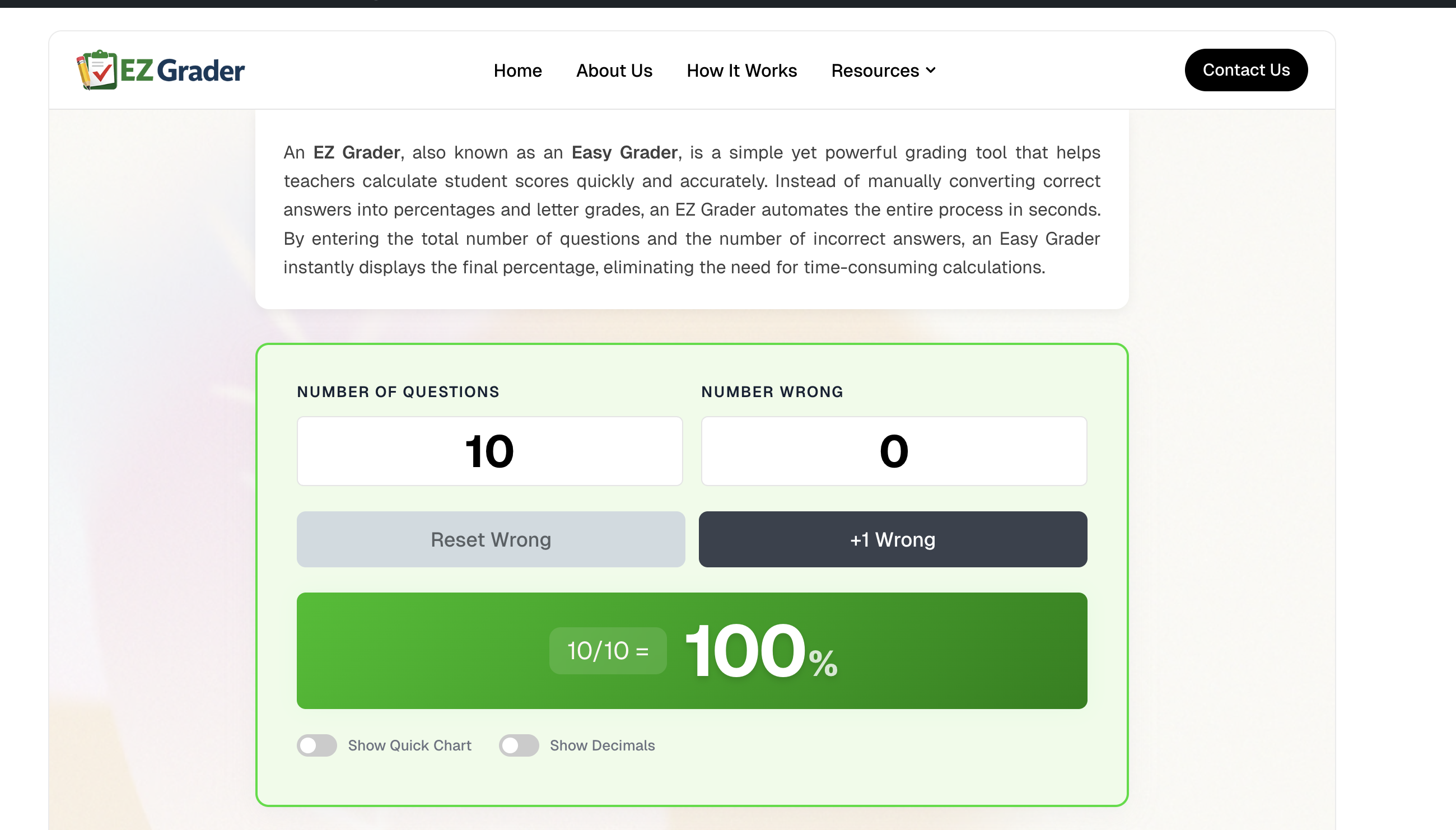 EZ Grader - Easy Grader
