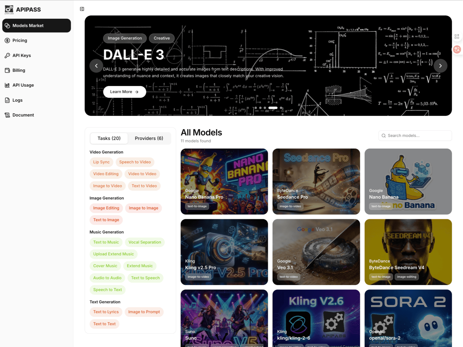 APIPASS API Marketplace: Connect to Any API, Instantly.