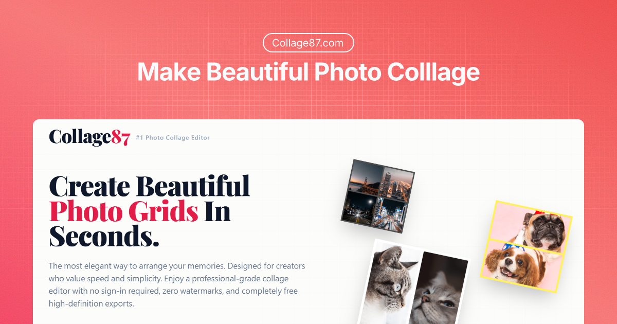 Photo Grid Maker, Collage Editor & Photo Tools Suite