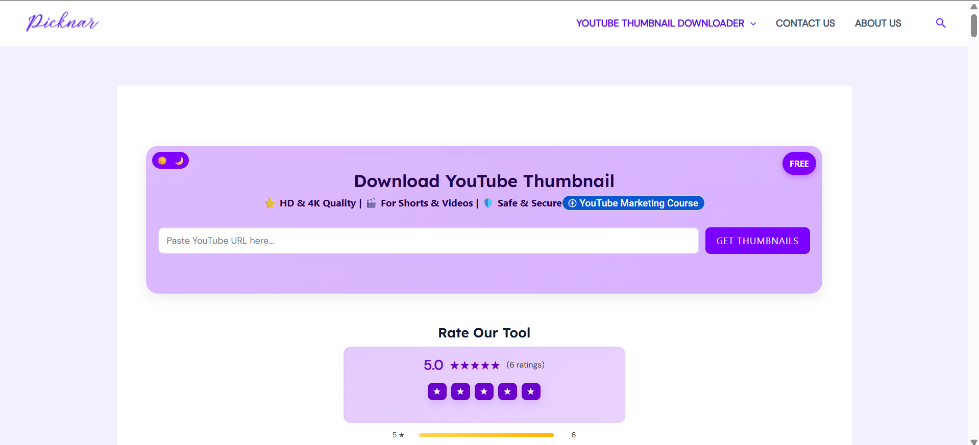 Awesome Tool for YouTube Thumbnail Downloading