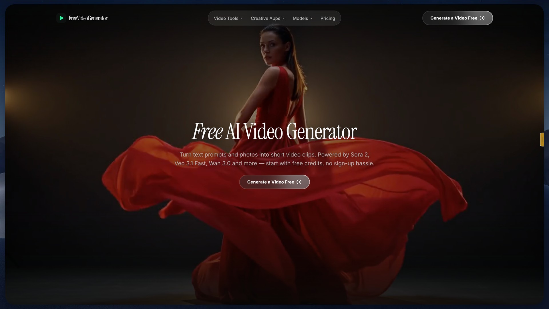 FreeVideoGenerator: AI Text & Photo Video Maker