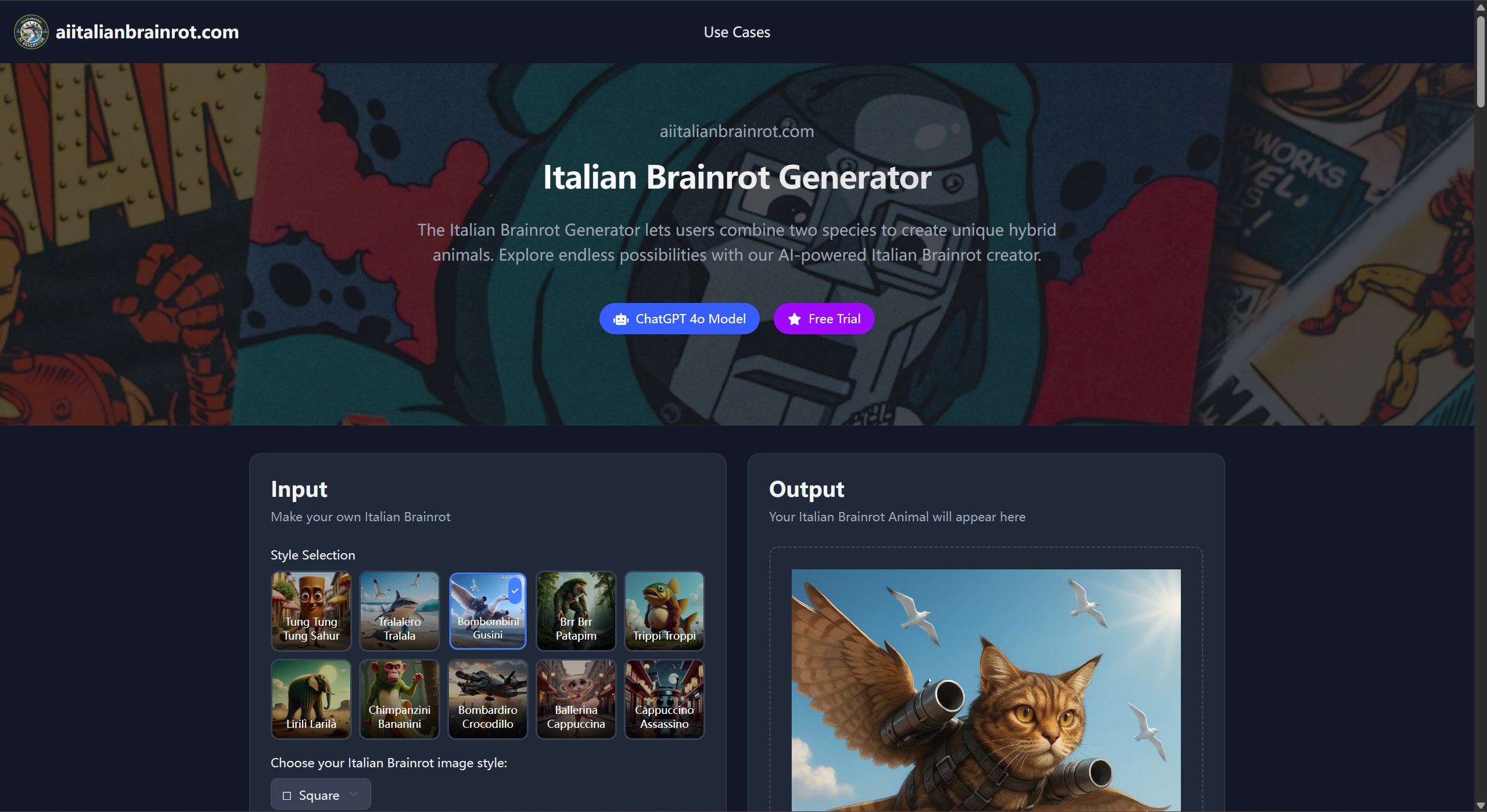 Italian Brainrot | AI Italian Brainrot Generator