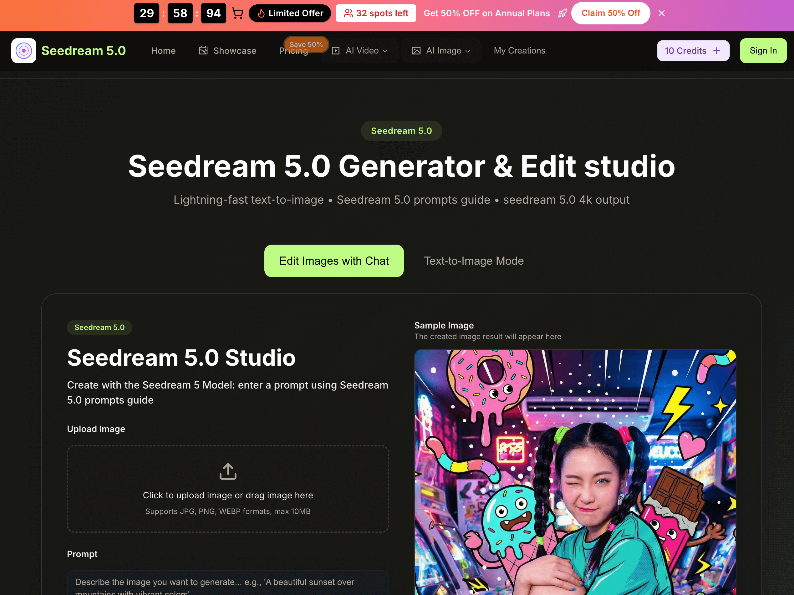 Seedream 5.0 | Seedream 5.0 AI Image Generator & Edit