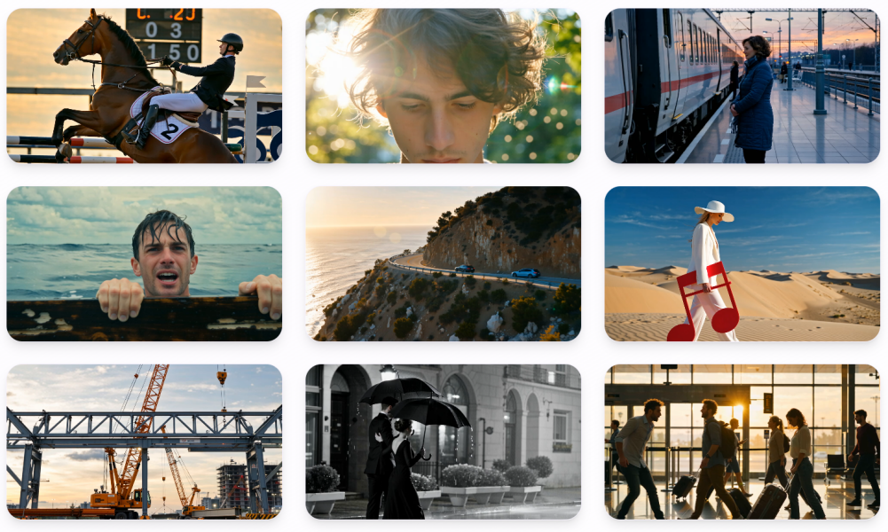 Create cinematic AI videos in seconds — powered by Wan2.5 video generator