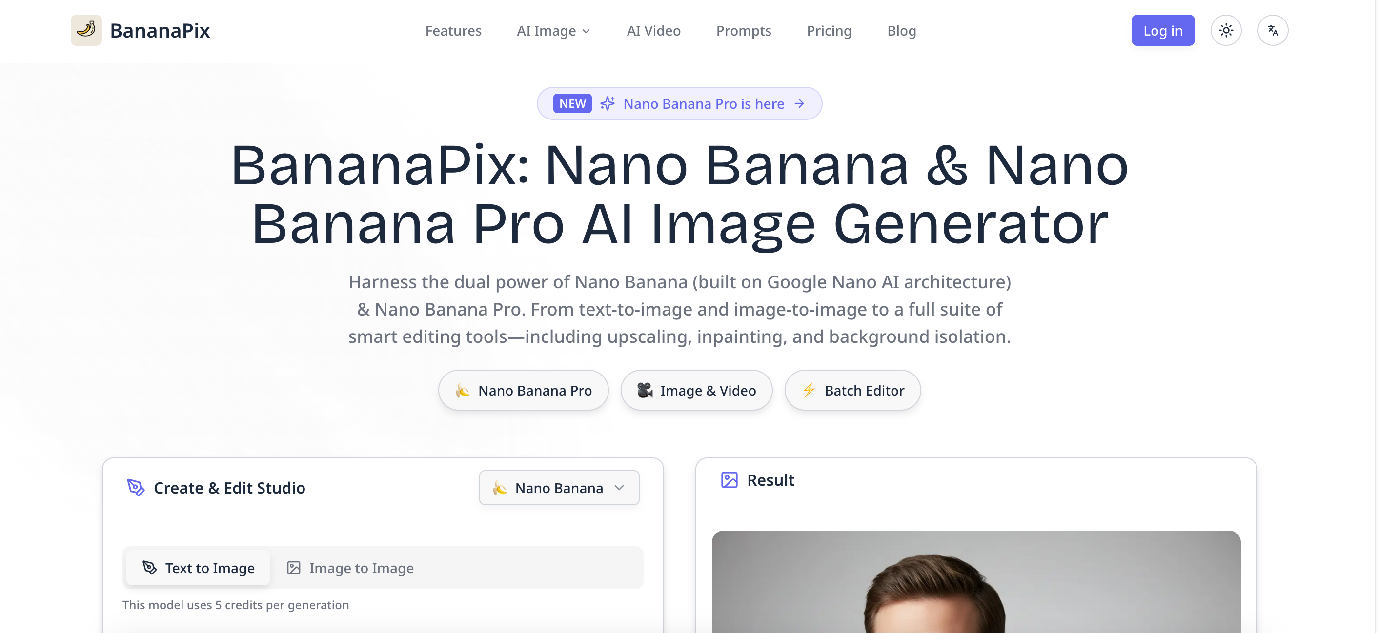 BananaPix — Nano Banana AI Image Editor